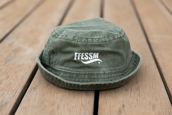 Chapeau bob FFESSM kaki