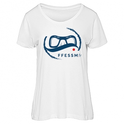 T-shirt masque de plongée - Femme