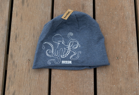Bonnet été La pieuvre BLEU