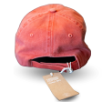 Casquette orange délavée