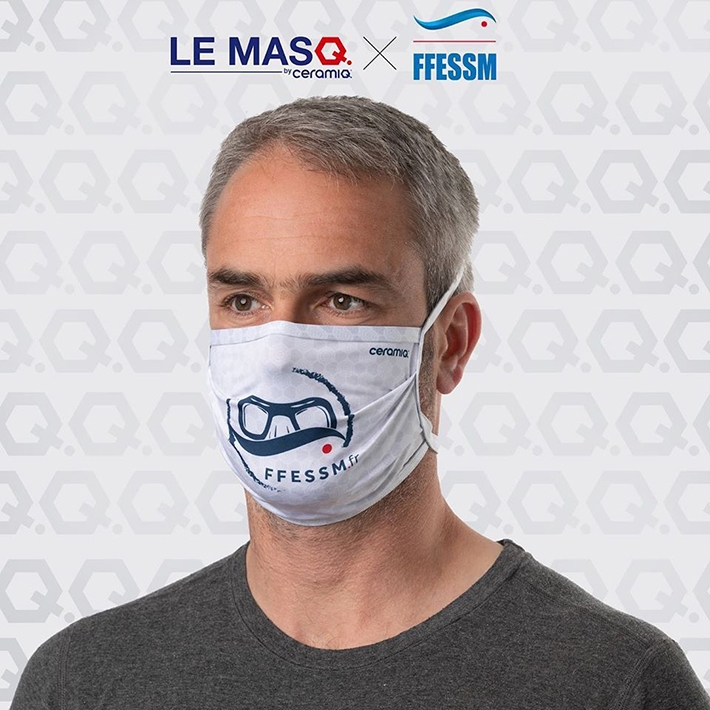 Masque FFESSM x Ceramiq (lot de 2)